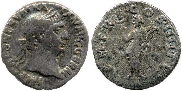 RIC II Trajan 56, реверс, bm
