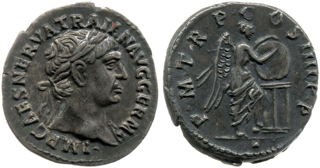 RIC II Trajan 65, аверс, bm
