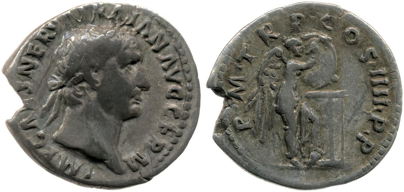 RIC II Trajan 65, аверс, bm