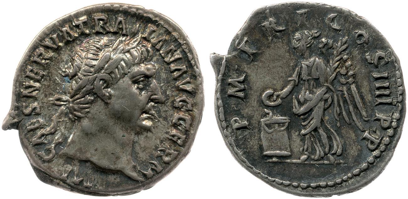 RIC II Trajan 67, аверс, bm