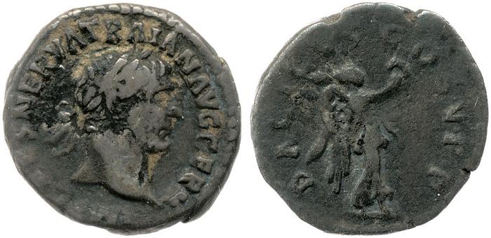 RIC II Trajan 75, реверс, Британский музей