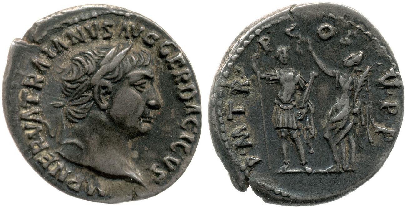 аверс RIC II Trajan 85