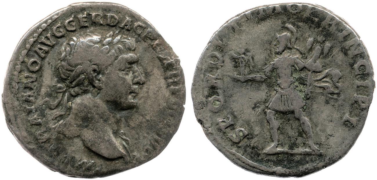 аверс RIC II Trajan 154