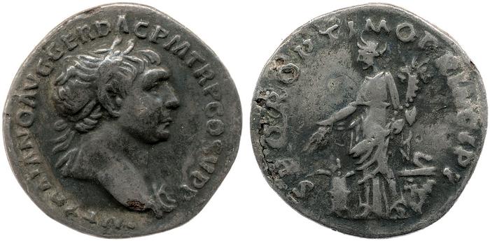 RIC II Trajan 165, реверс, bm