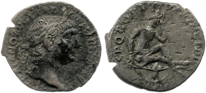 RIC II Trajan 216, реверс, bm