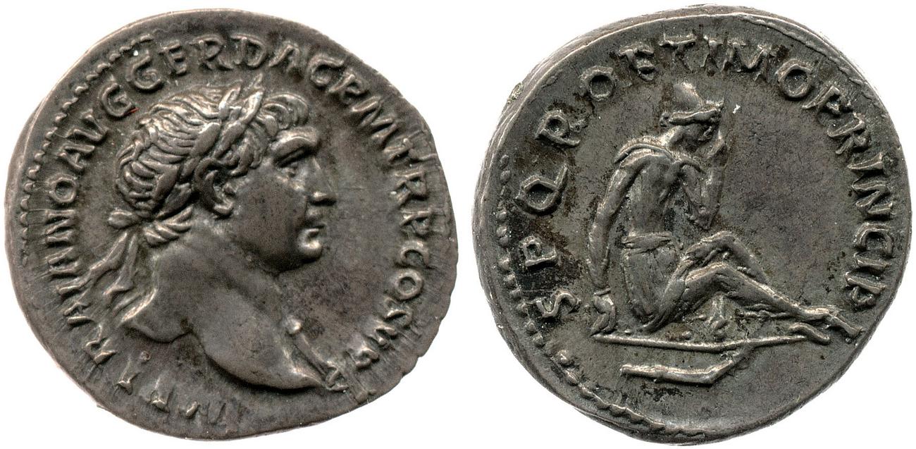 аверс RIC II Trajan 218