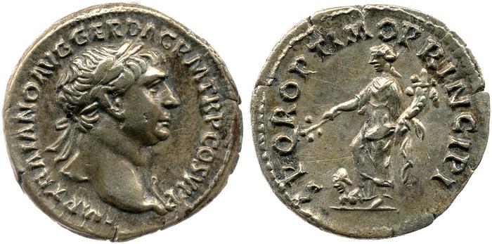 RIC II Trajan 190A, реверс, bm