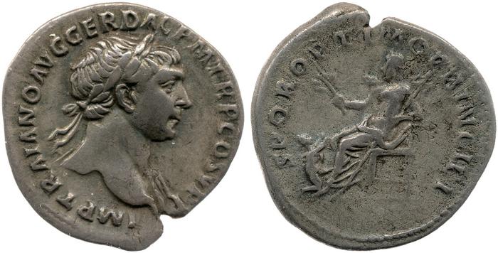 RIC II Trajan 188, реверс, bm