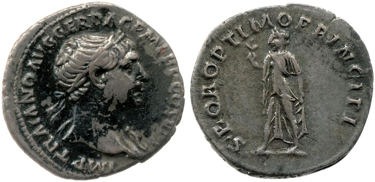аверс RIC II Trajan 191
