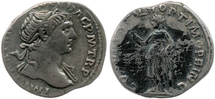 RIC II Trajan 126, реверс, bm