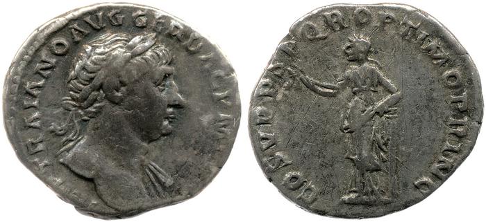RIC II Trajan 126, реверс, bm