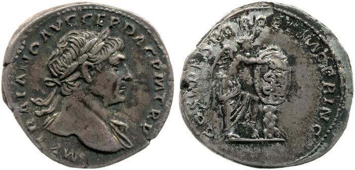RIC II Trajan 130, реверс, bm