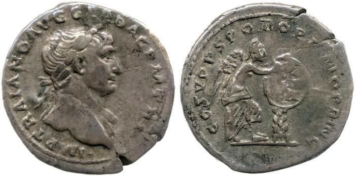 RIC II Trajan 130, реверс, bm
