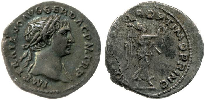 RIC II Trajan 133, реверс, bm