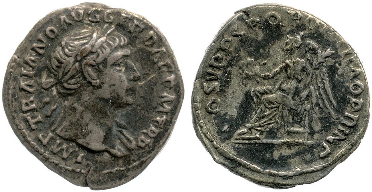 аверс RIC II Trajan 134