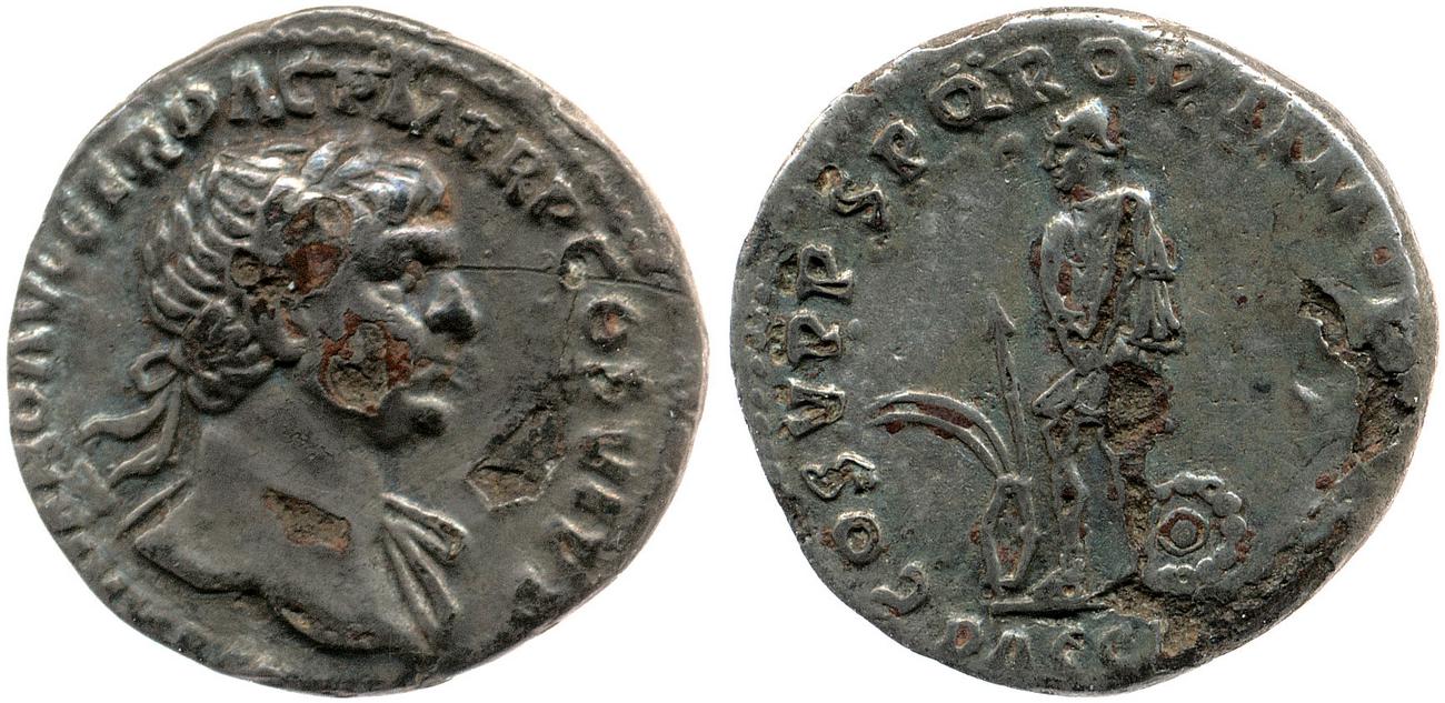 RIC II Trajan 99, аверс, bm