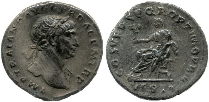RIC II Trajan 108, реверс, bm