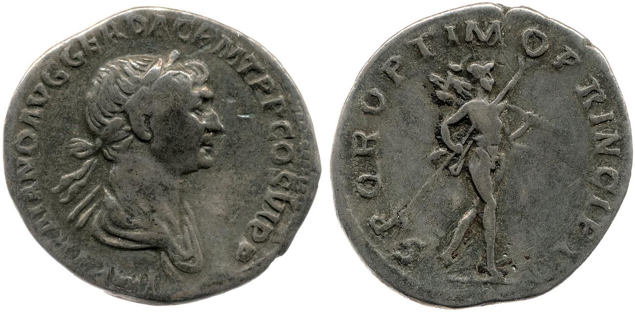 RIC II Trajan 269, аверс, bm
