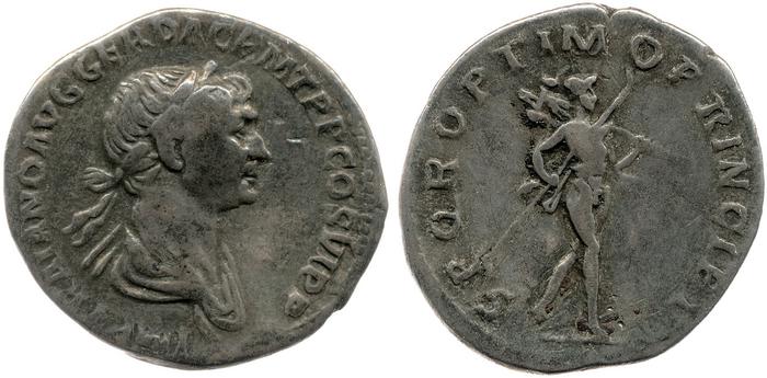 RIC II Trajan 269, реверс, bm