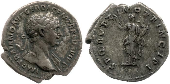 RIC II Trajan 272, реверс, bm