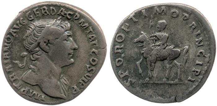 RIC II Trajan 291, реверс, bm