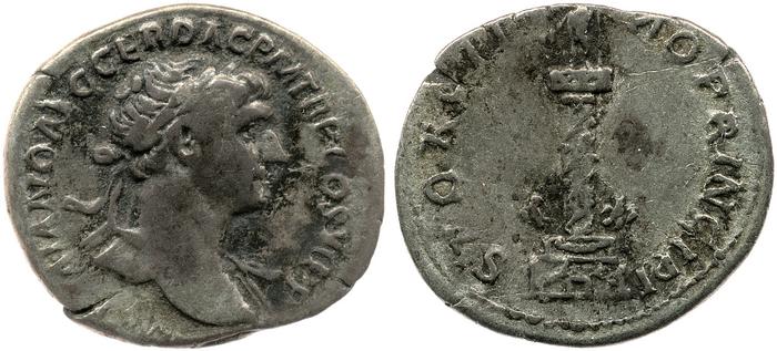 RIC II Trajan 293, реверс, bm