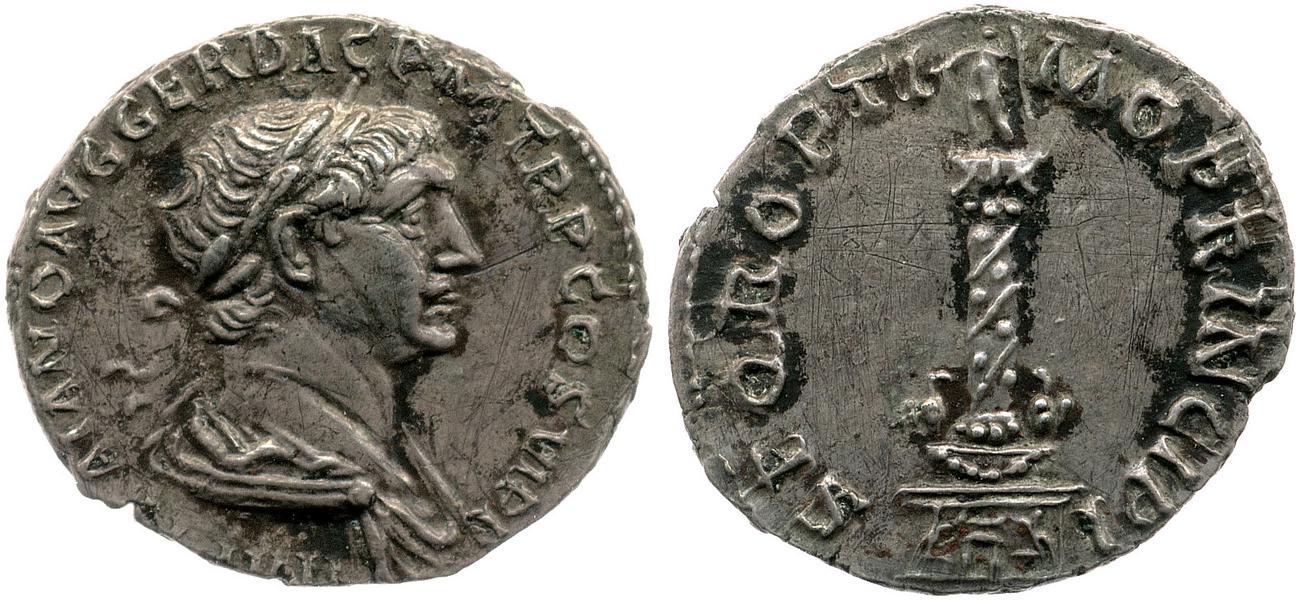 RIC II Trajan 292, аверс, bm
