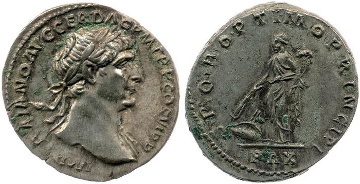 RIC II Trajan 260, реверс, bm