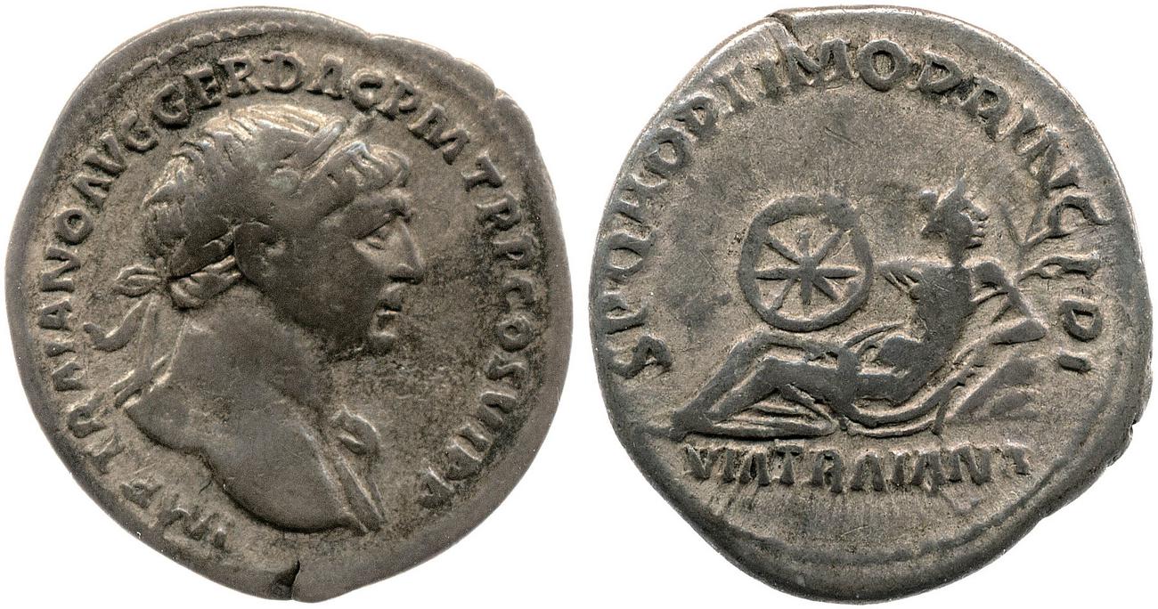 аверс RIC II Trajan 266