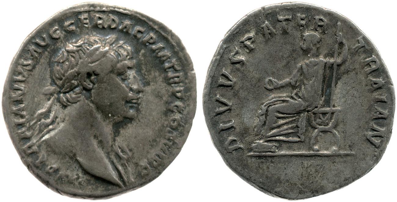 RIC II Trajan 251, аверс, bm