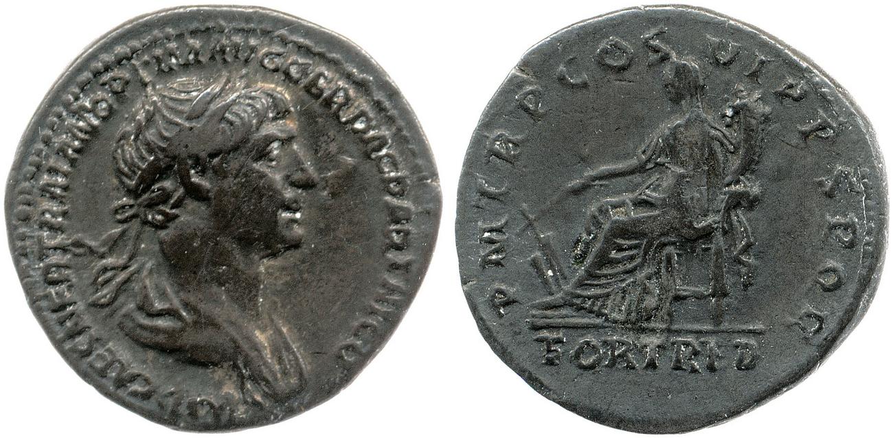 аверс RIC II Trajan 317