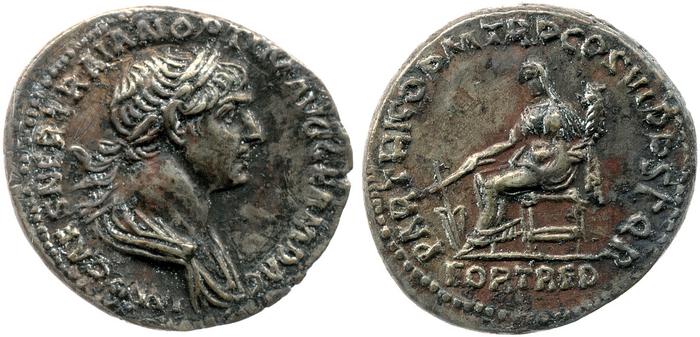 RIC II Trajan 315, реверс, bm