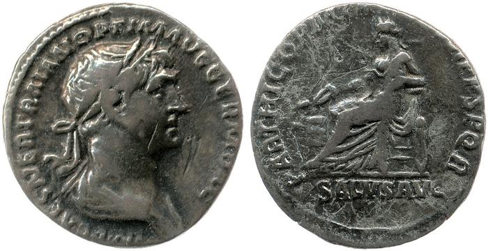RIC II Trajan 370, реверс, bm