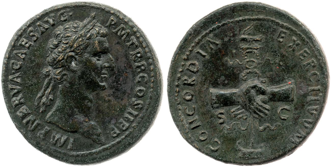 аверс RIC II Nerva 54