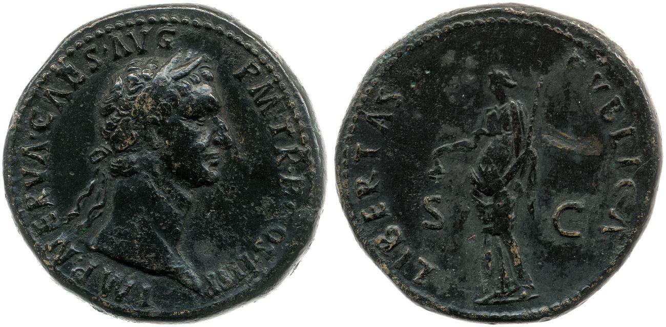 аверс RIC II Nerva 64