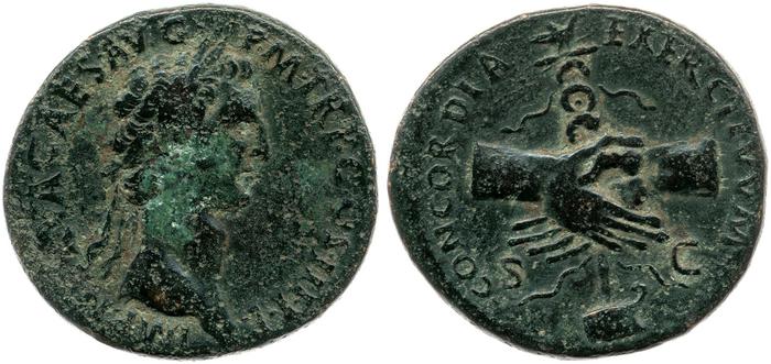 RIC II Nerva 80, реверс, bm