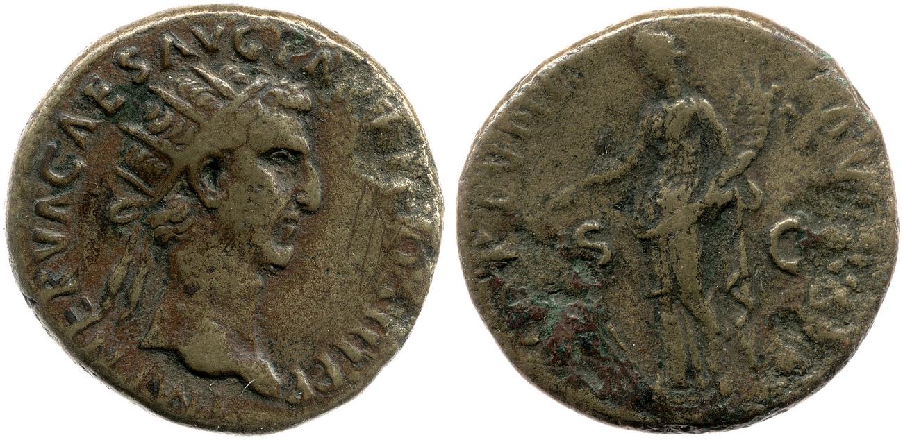 RIC II Nerva 84, аверс, bm