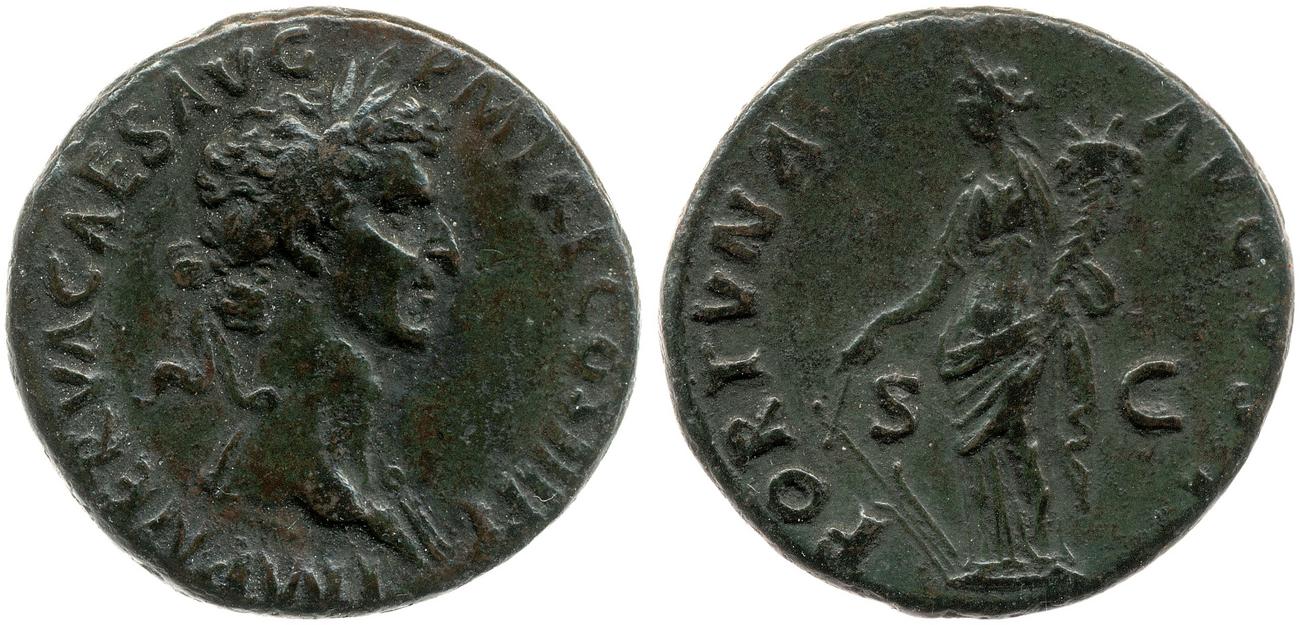RIC II Nerva 83, аверс, bm
