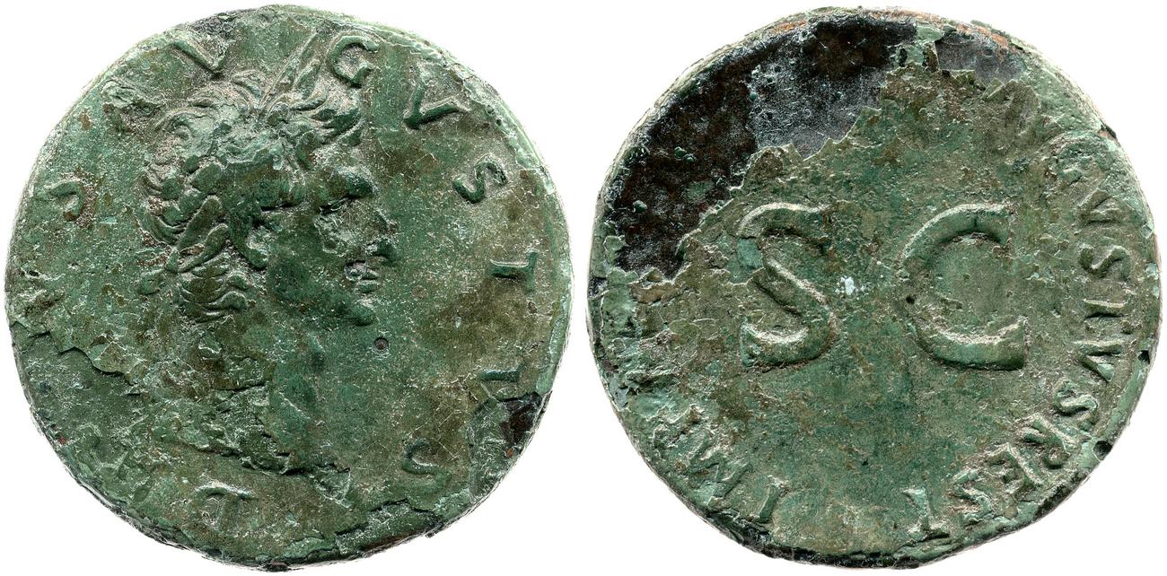 RIC II Nerva 136, аверс, bm