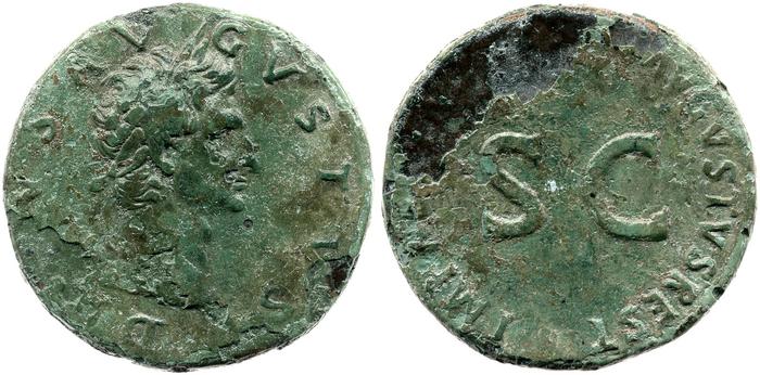 RIC II Nerva 136, реверс, bm