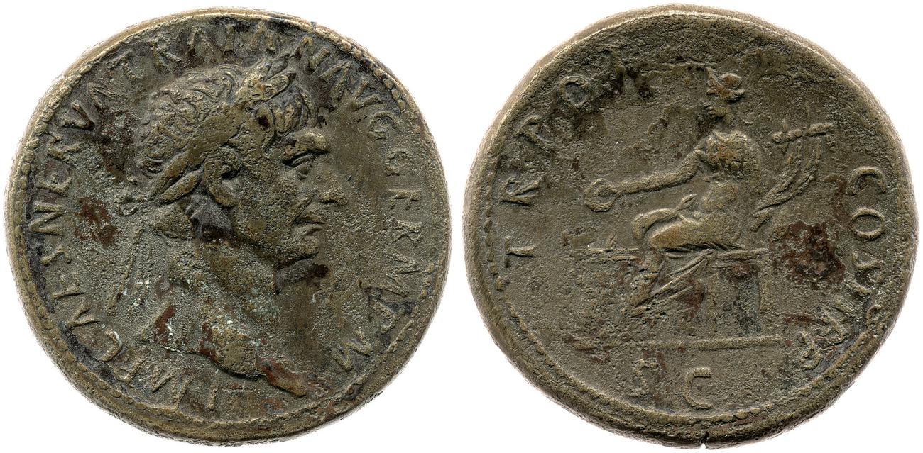 аверс RIC II Trajan 399