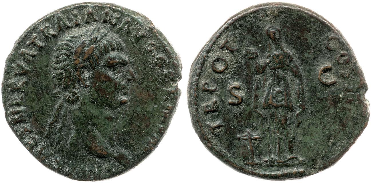 аверс RIC II Trajan 392