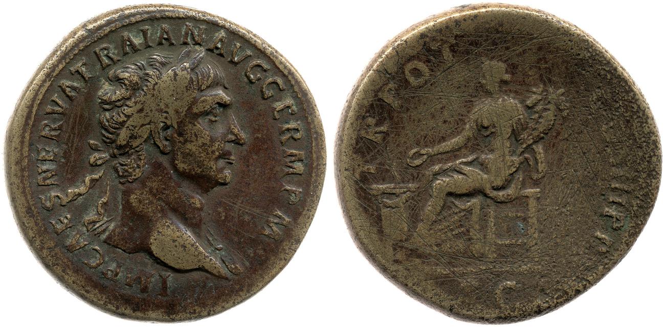аверс RIC II Trajan 412