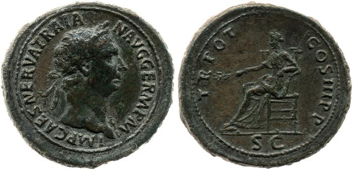 RIC II Trajan 413, реверс, bm
