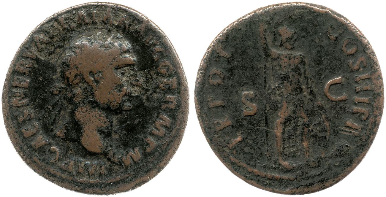RIC II Trajan 410, аверс, bm