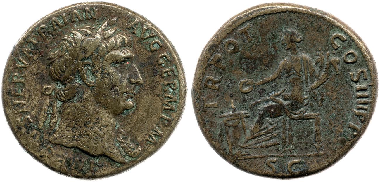 аверс RIC II Trajan 431