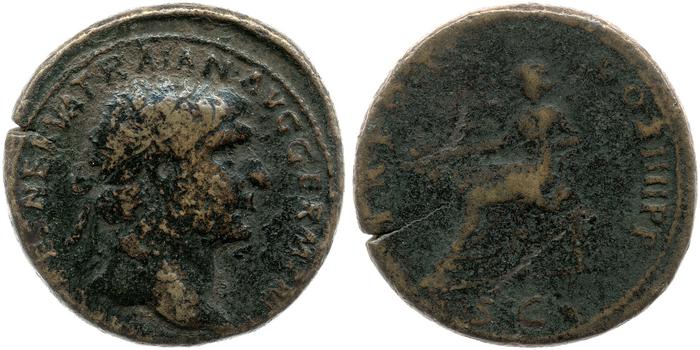 RIC II Trajan 432, реверс, bm