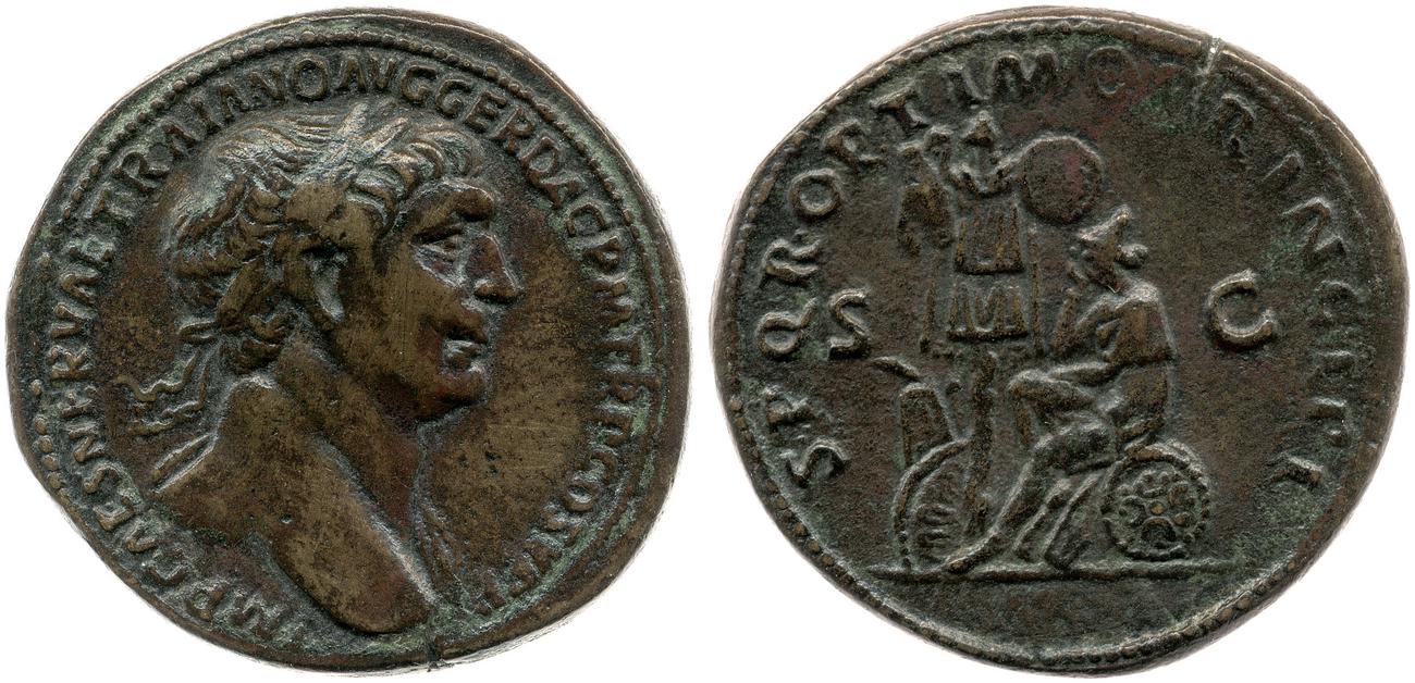 аверс RIC II Trajan 560