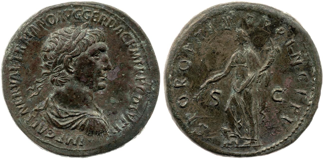 аверс RIC II Trajan 504