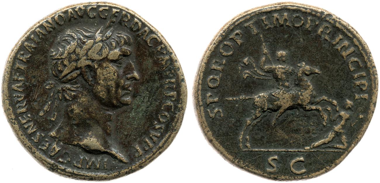 аверс RIC II Trajan 534